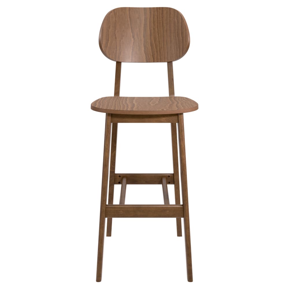 Wood bar stool