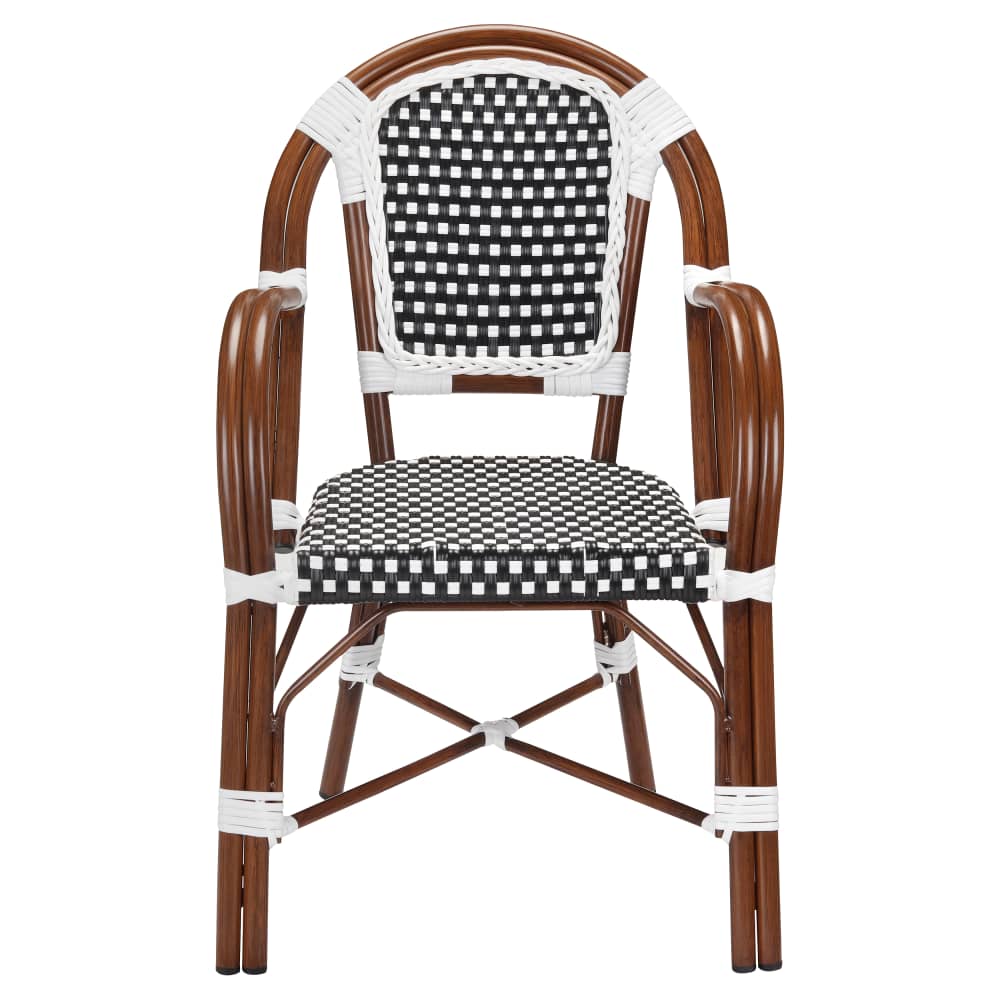 Woven patio furniture