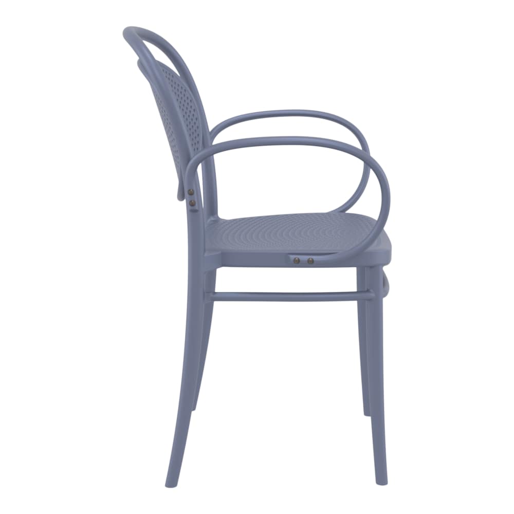 Resin dining chair