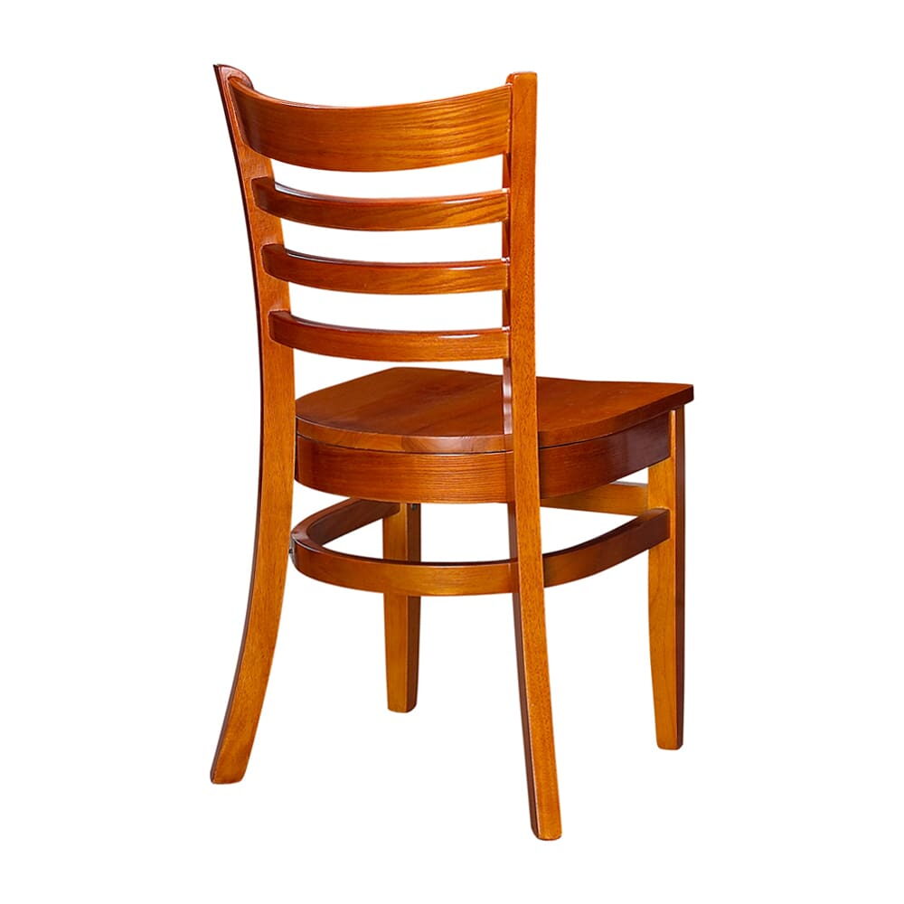 Wood Ladder-Back Chair