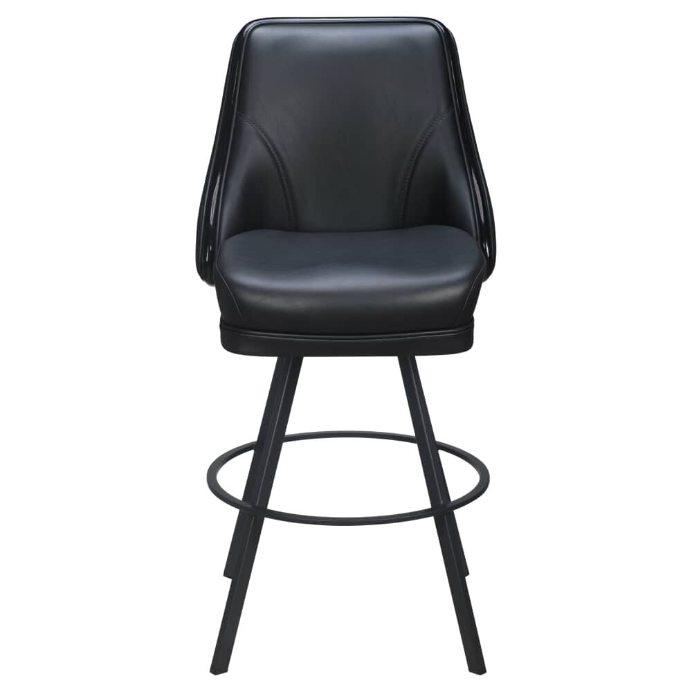 Regina Casino Bucket Bar Stool with Circular Frame