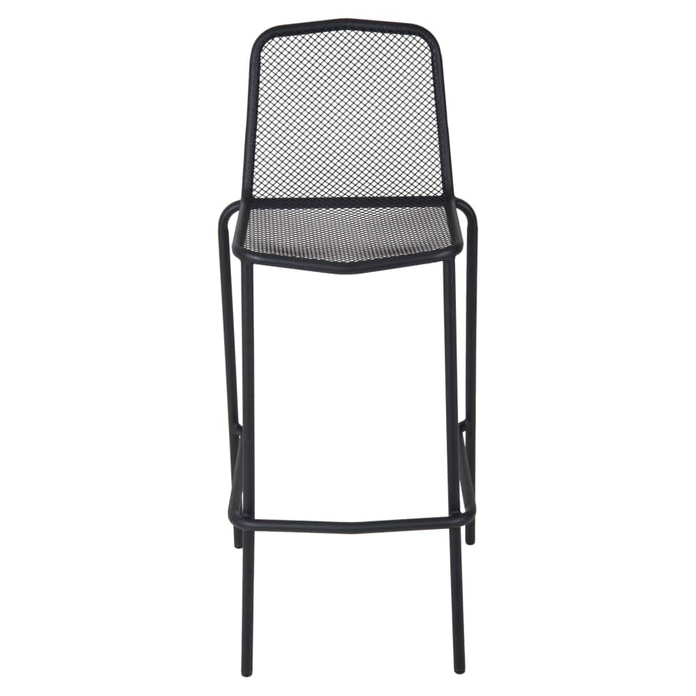 European-Style Micro-Mesh Patio Bar Stool