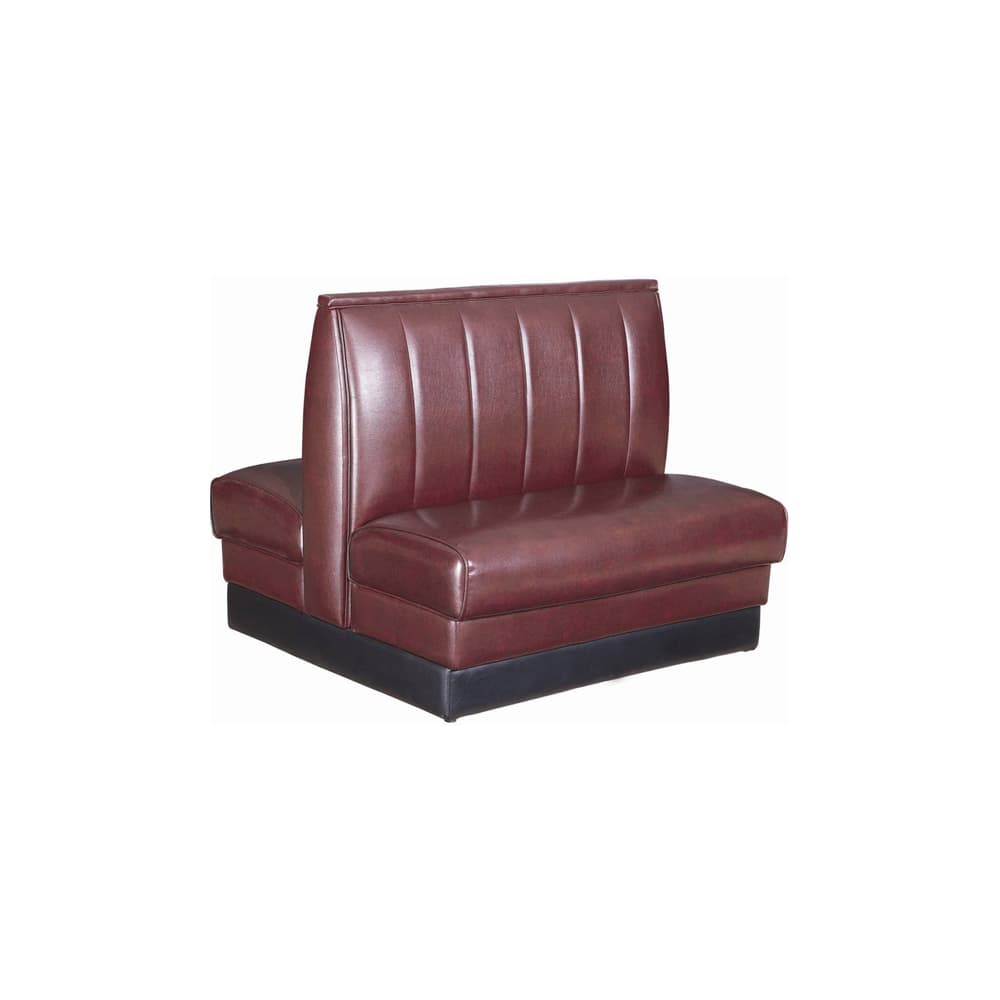 Channel back booth seating