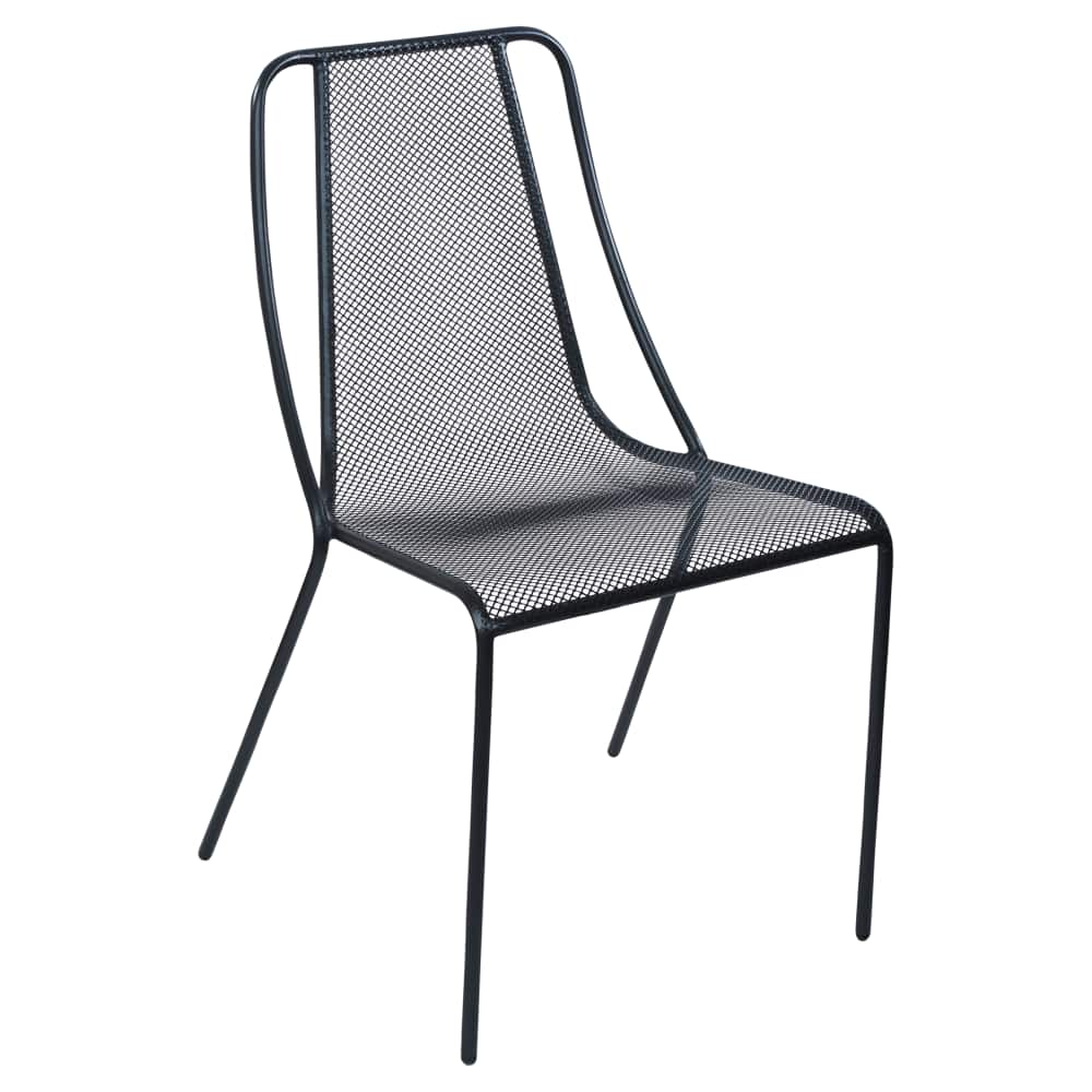 Mesh metal patio furniture