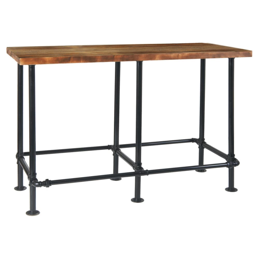 Wood dining table