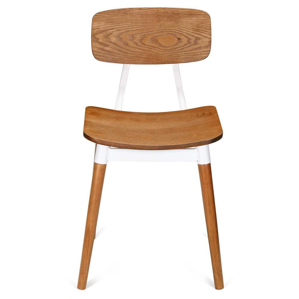 Slate White Metal Chair