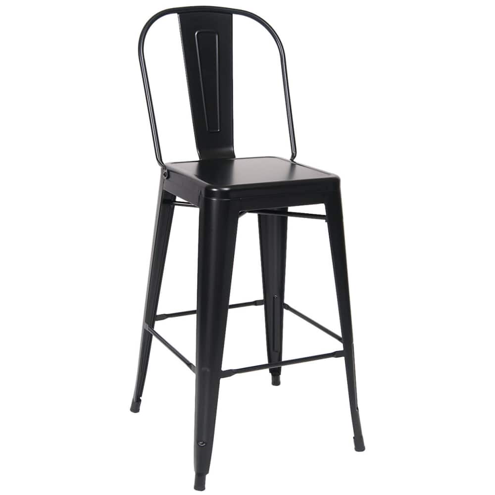 Metal bar stool