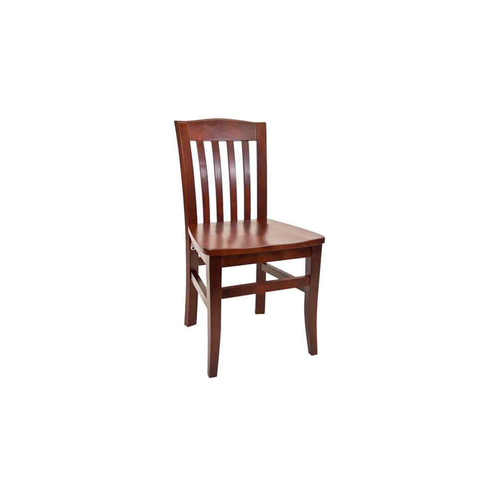 Vertical Slat Beechwood Chair