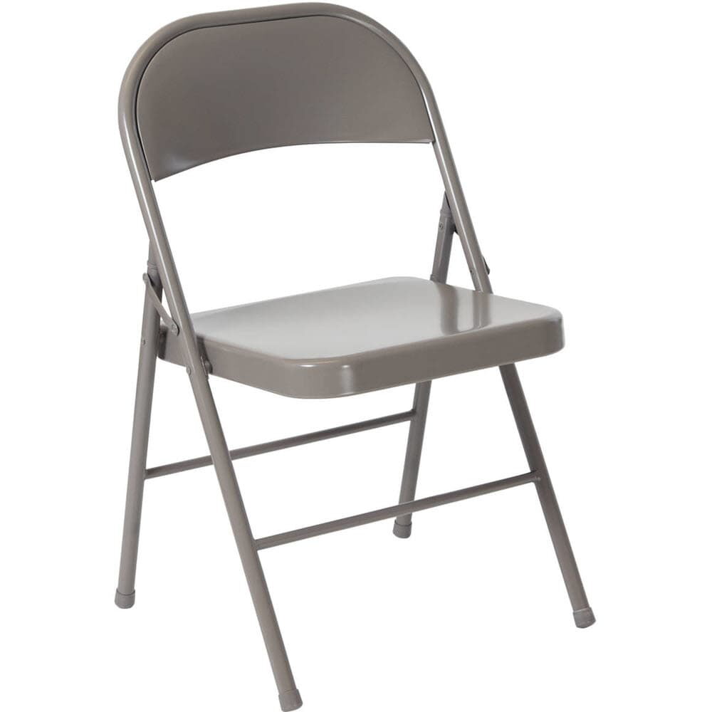 Double Braced Metal Folding Chair