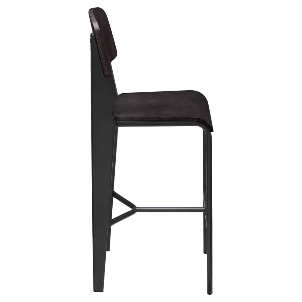 Wood bar stool