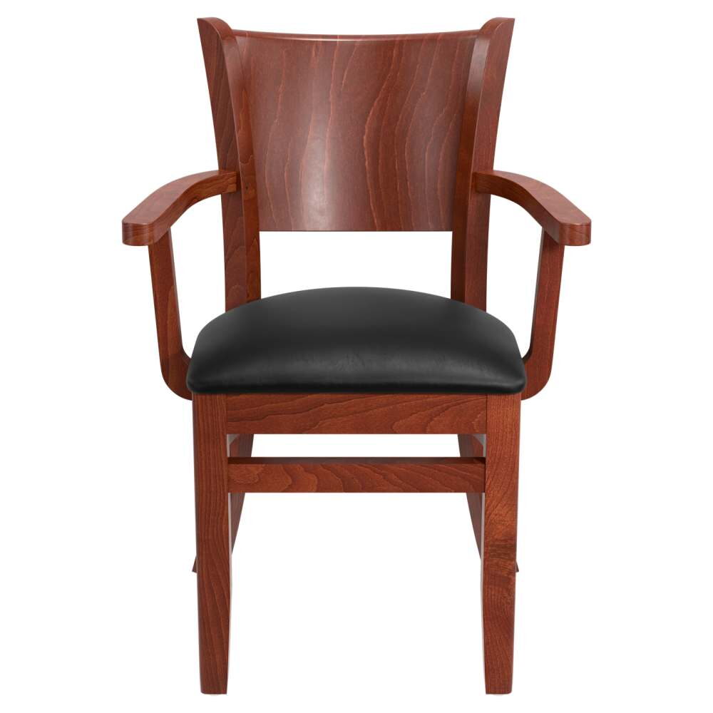 Tiffany Wood Chair with Arms