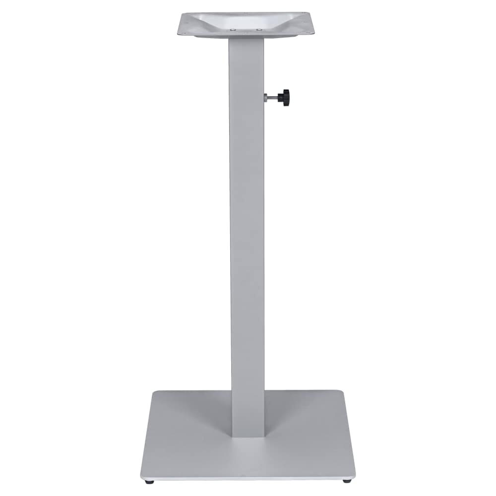 Carlo Outdoor Umbrella Table Base in Titanium Gray, Bar Height