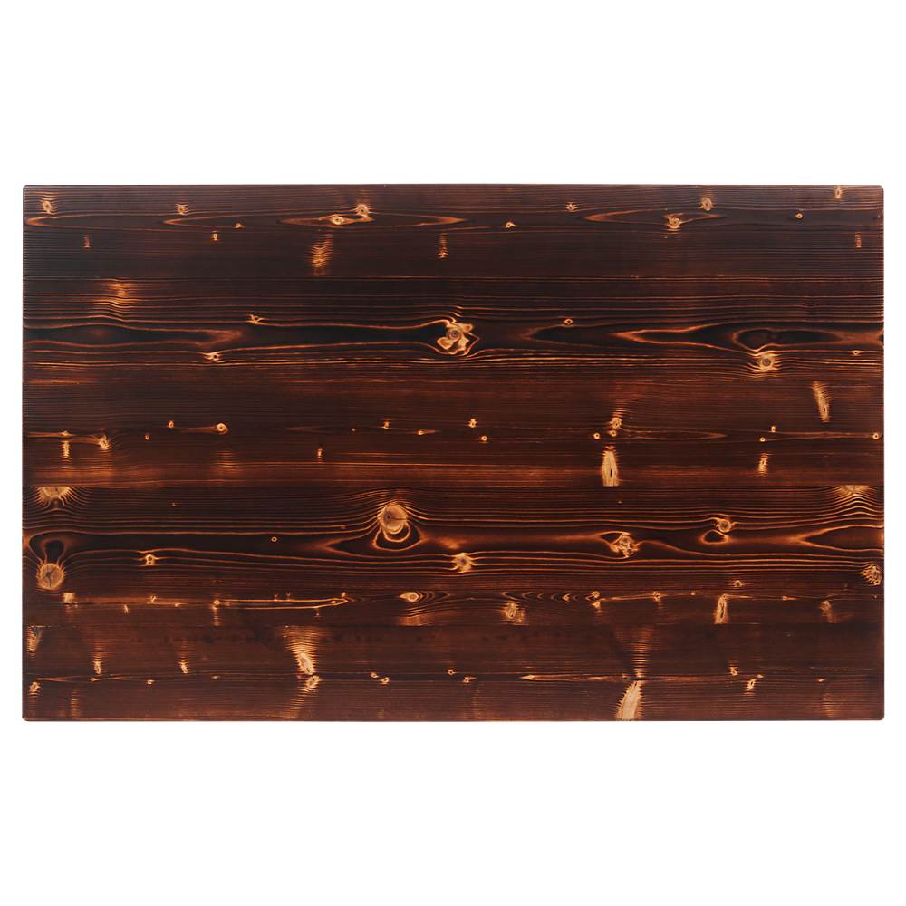Wood table surface