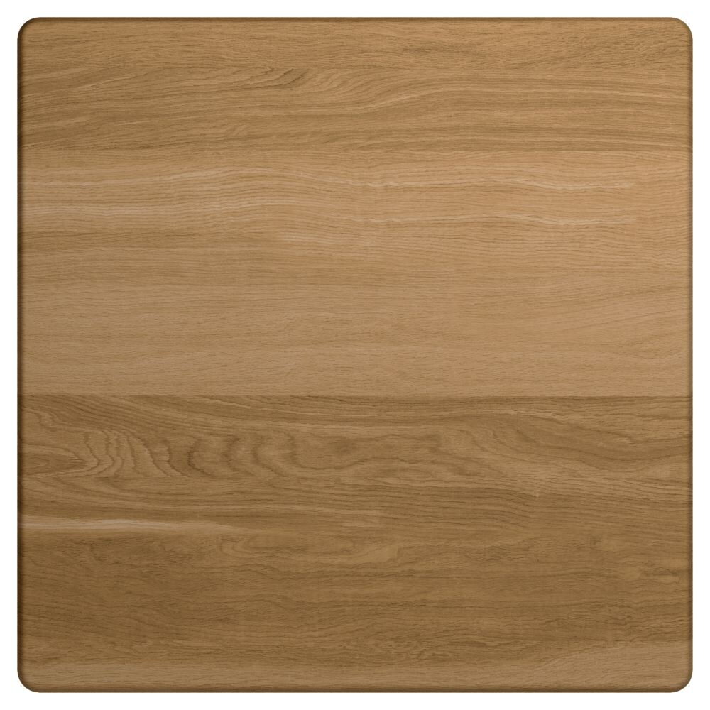 Resin Table Top in Hickory Natural Finish