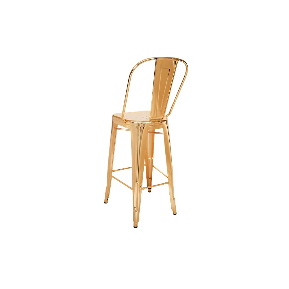 Metal bar stool