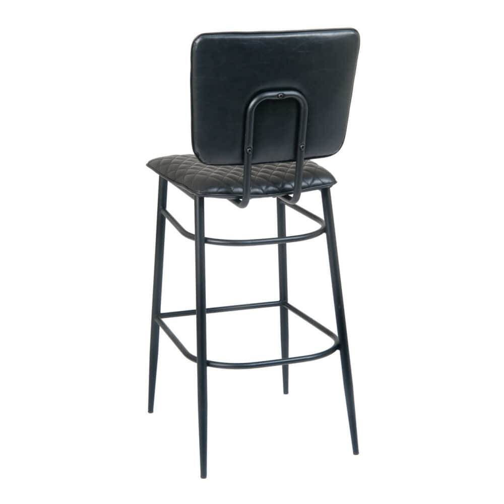 Dalton Padded Metal Bar Stool