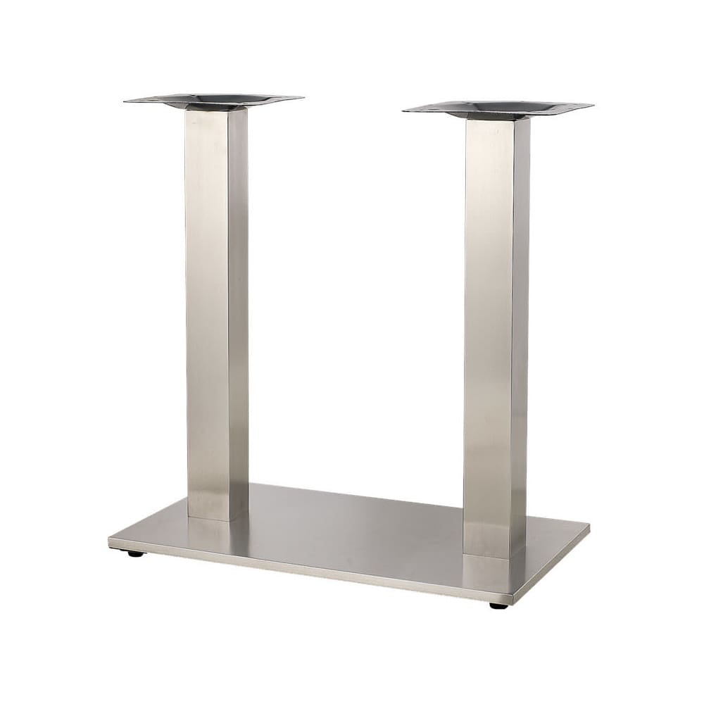 Square steel table support