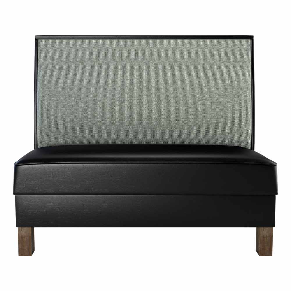 Wood booth seating