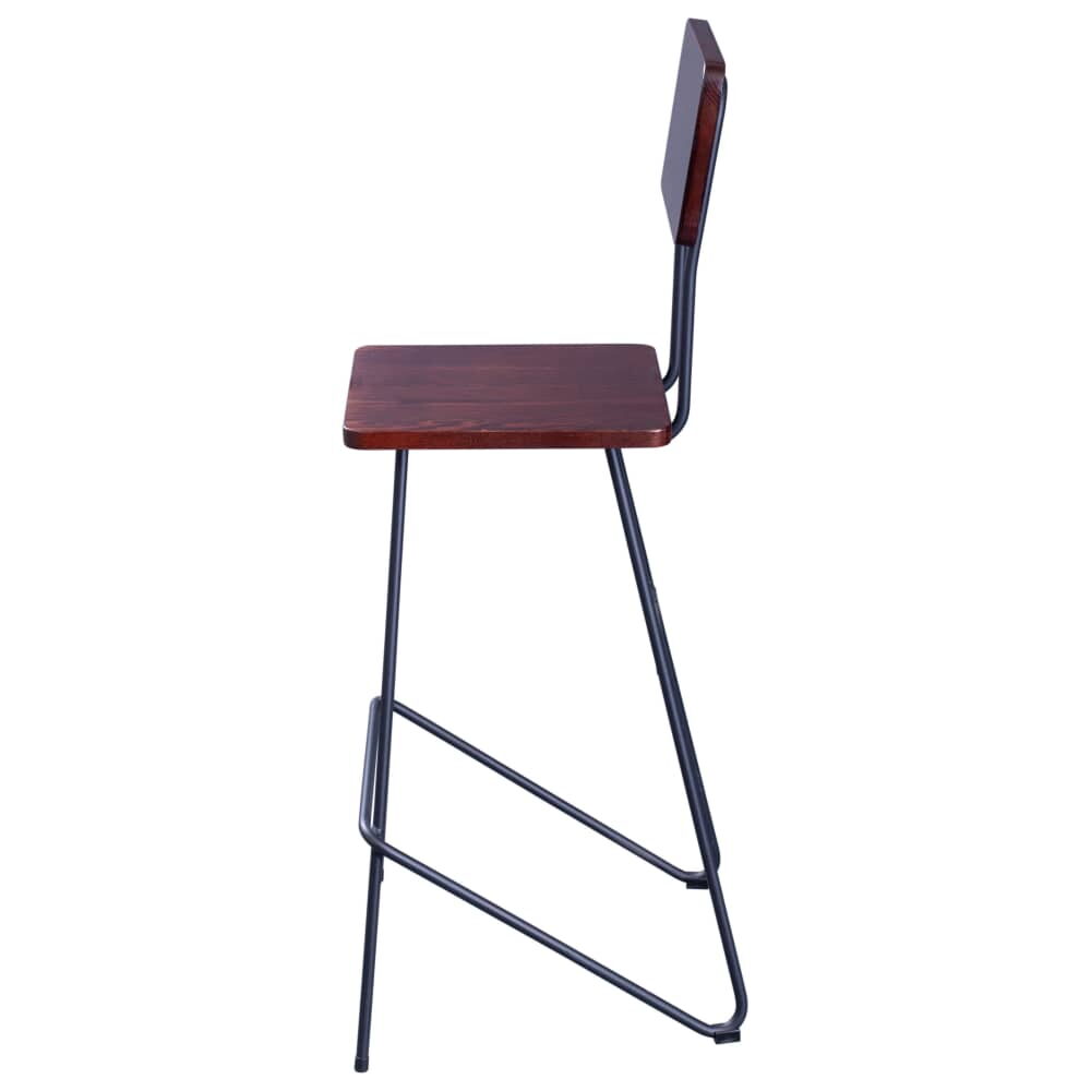 Mantis Industrial-Style Metal Bar Stool