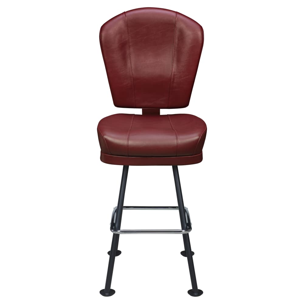 Bar stool: Lusso 3-channel Casino Bucket with Arched-Oval frame