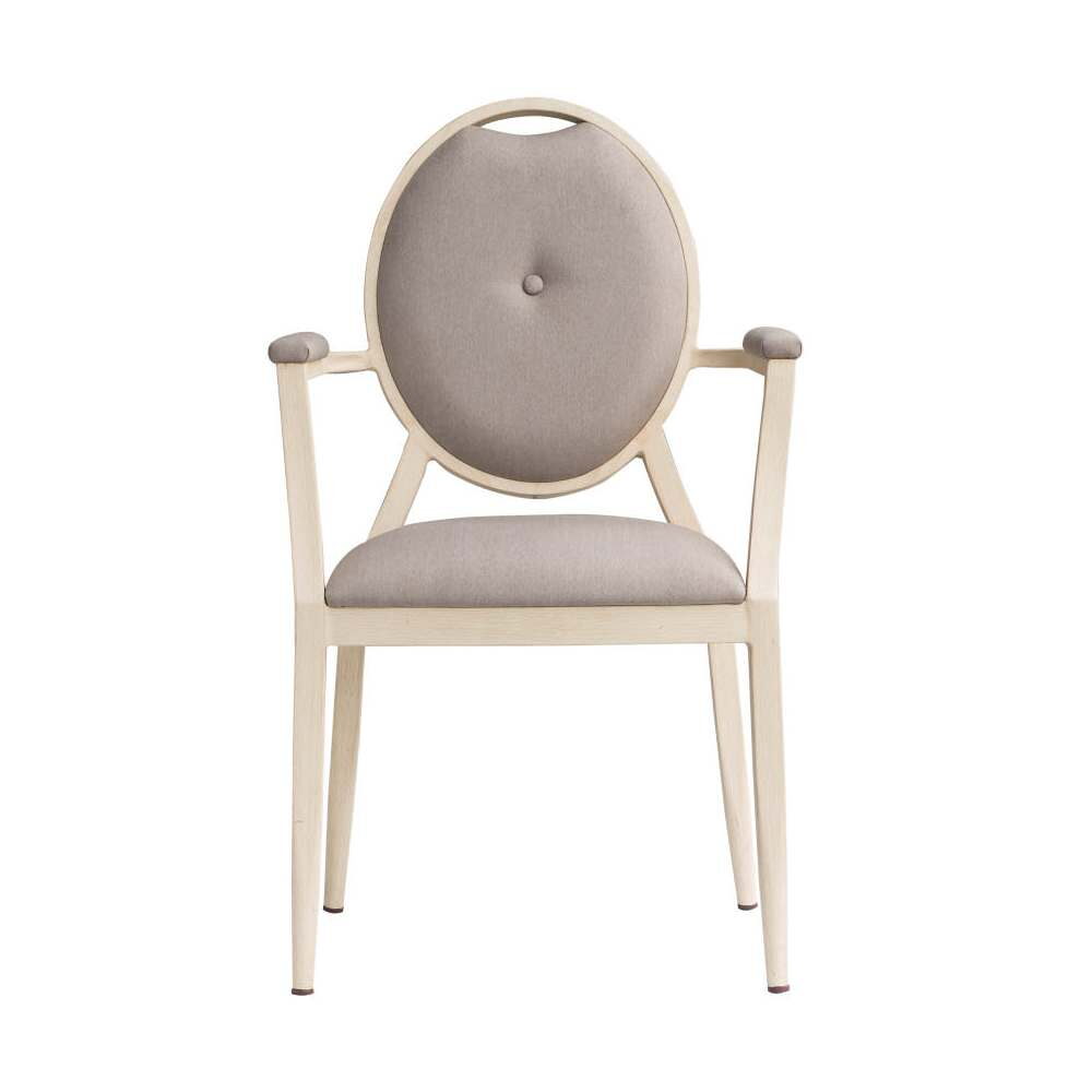 Venus Padded Aluminum Armchair