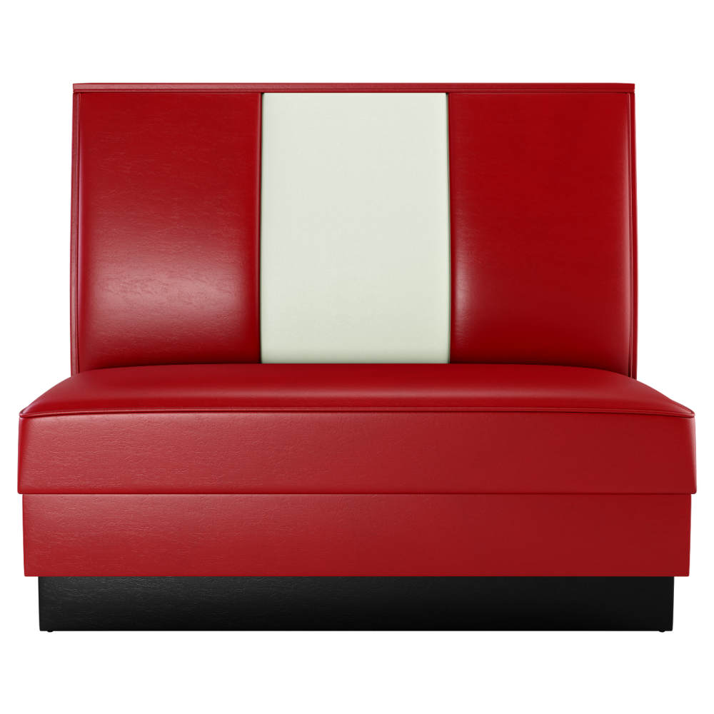 Channel back booth seating (set of 2)