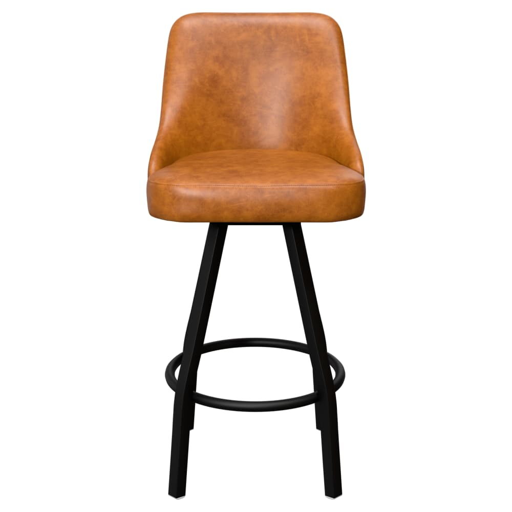 Mauro Bucket Swivel Bar Stool