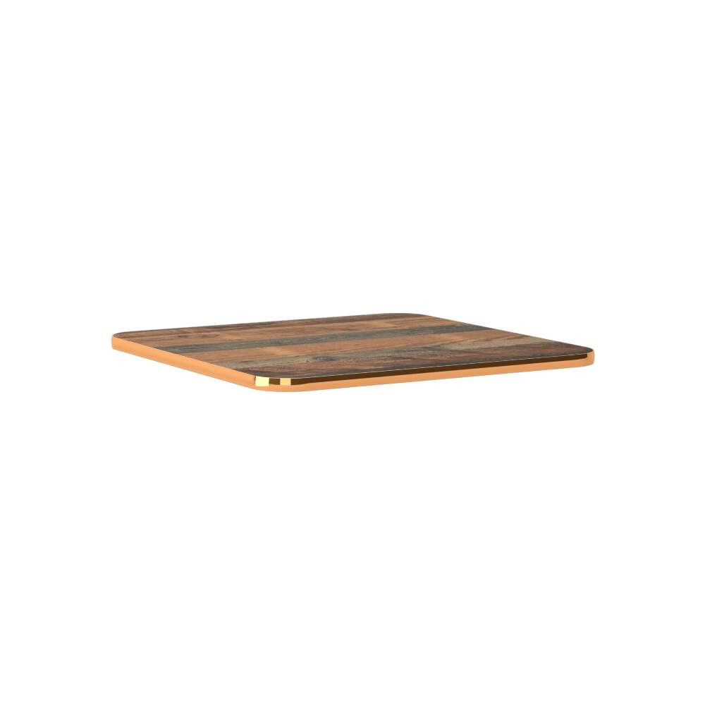 Laminate Table Top with PVC Metallic Edge