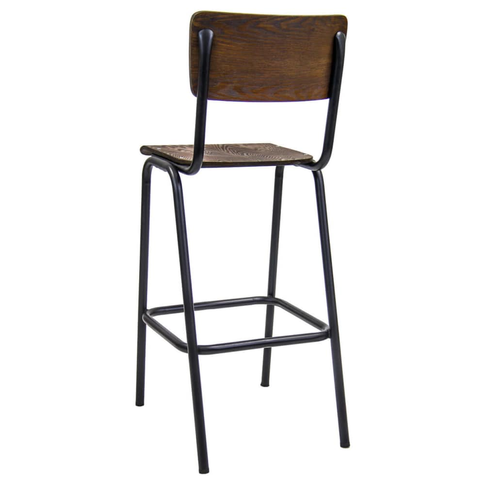 Metal bar stool