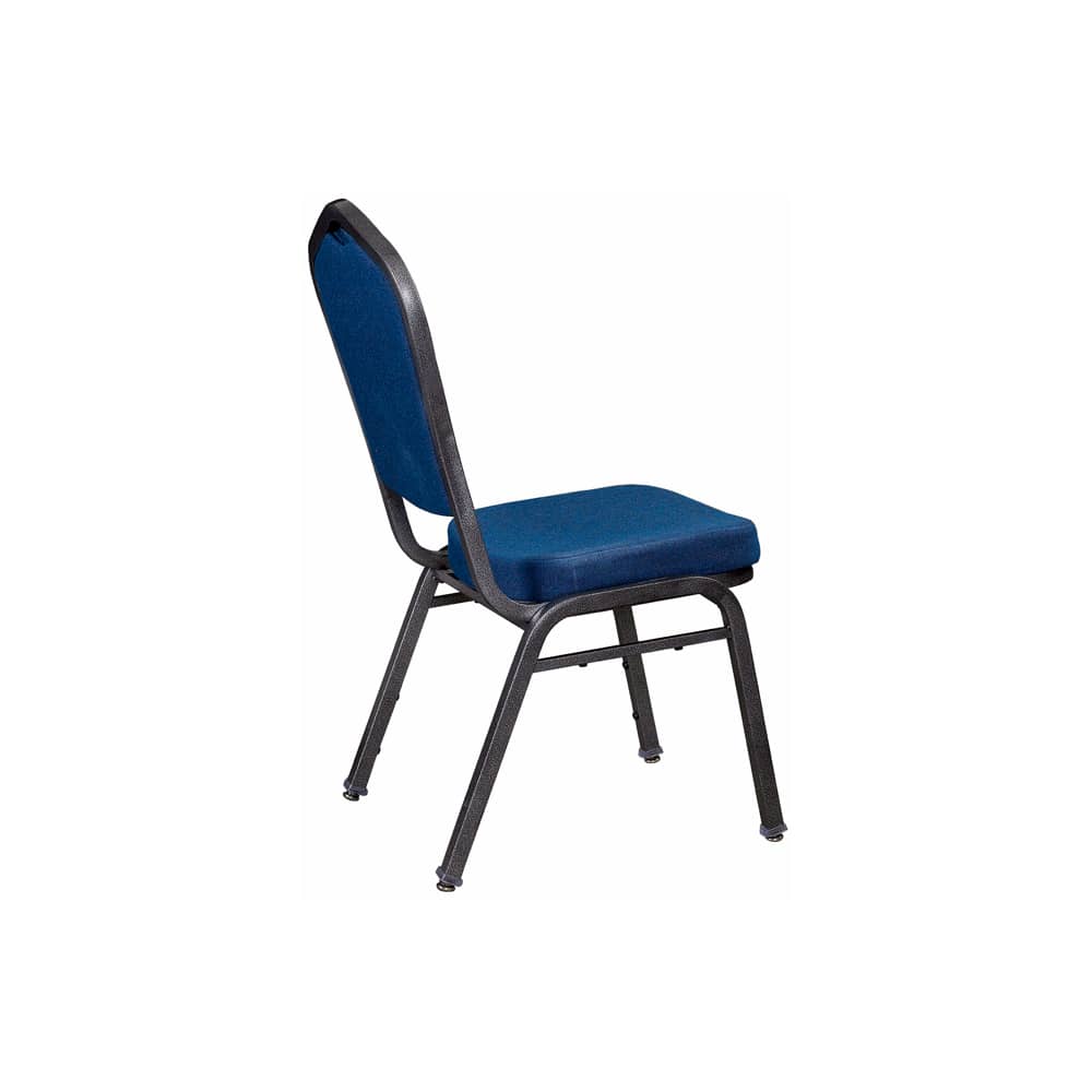 Stackable metal dining chair