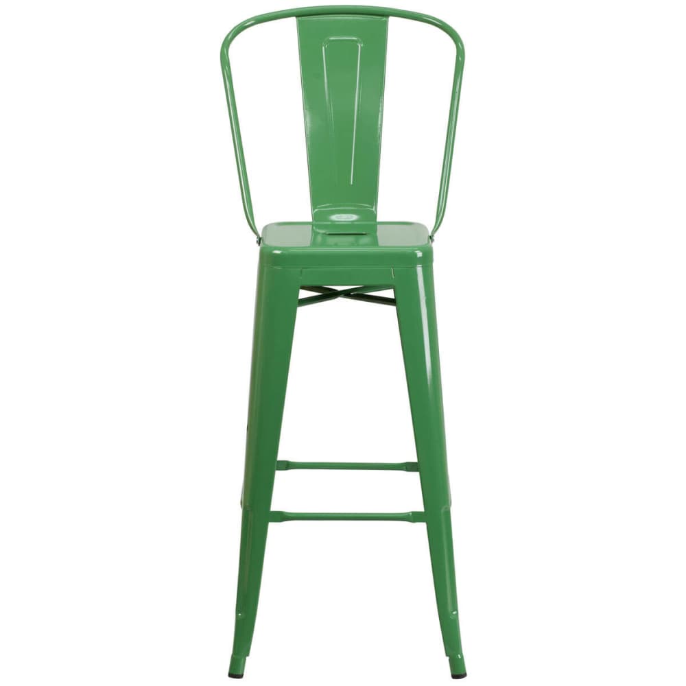 Metal bar stool