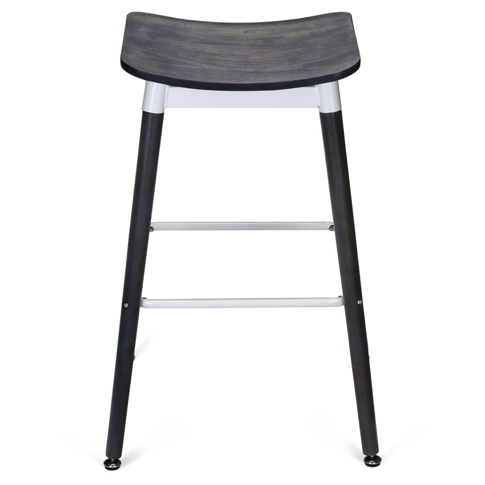 Slatted bar stool