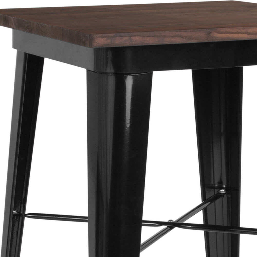 Wood dining table