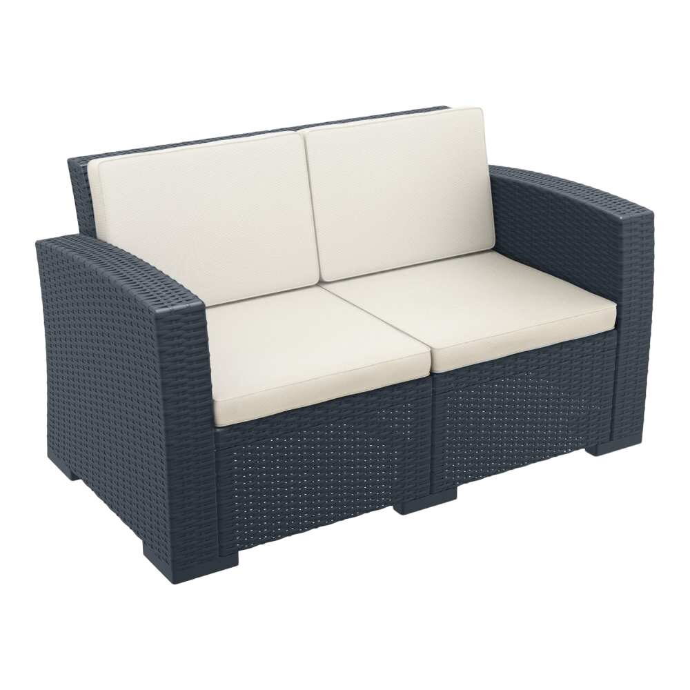Shelly Resin Patio Loveseat