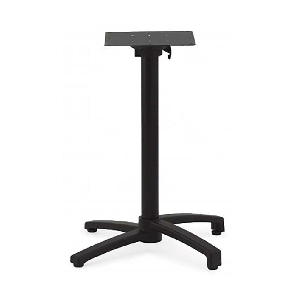 Folding aluminum table support