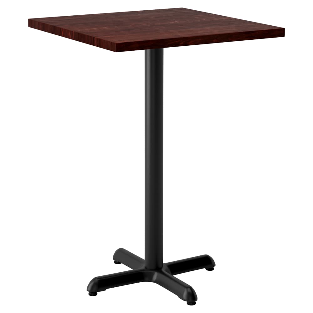 Block grain wood dining table