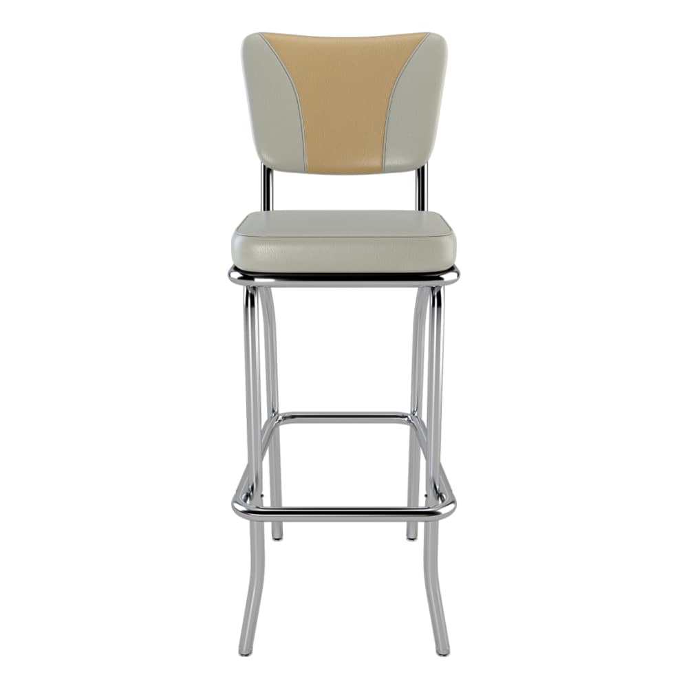 Metal bar stool