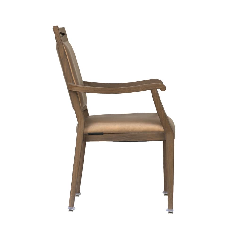 Aluminum dining chair