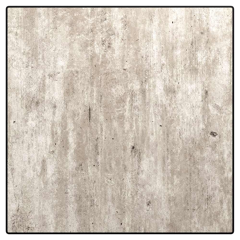 Industrial Gray Outdoor Resin Table Top with Phenolic Edge
