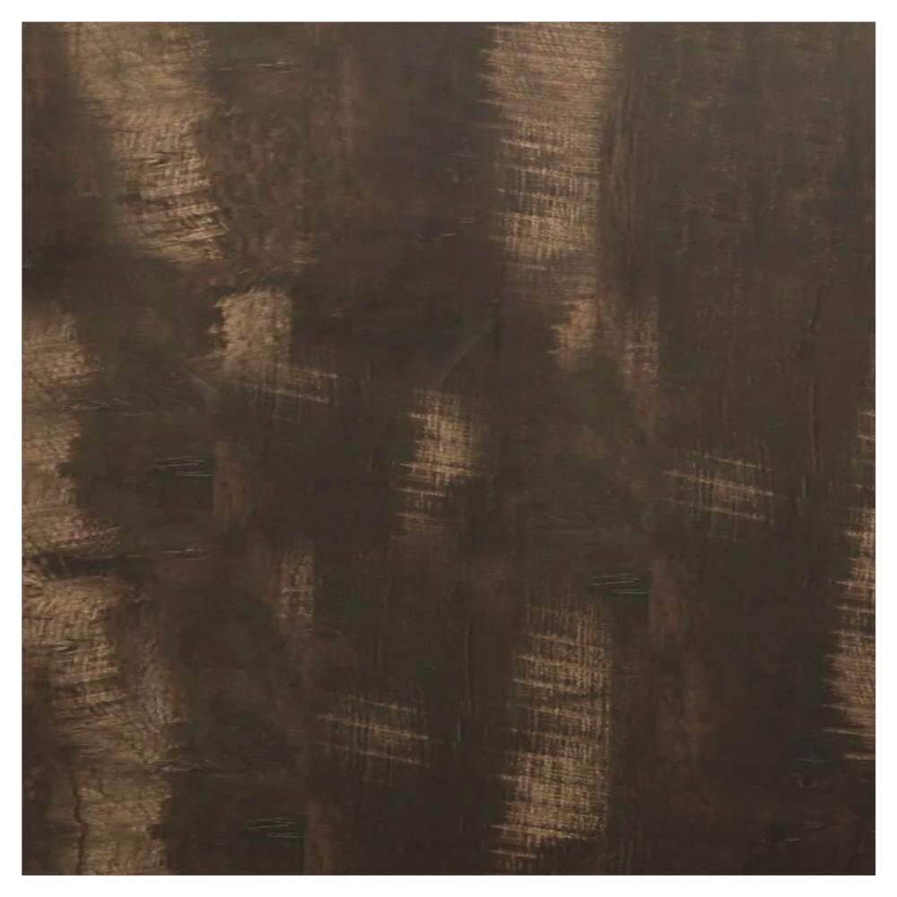 Distressed Dark Walnut Outdoor Resin Table Top with Phenolic Edge