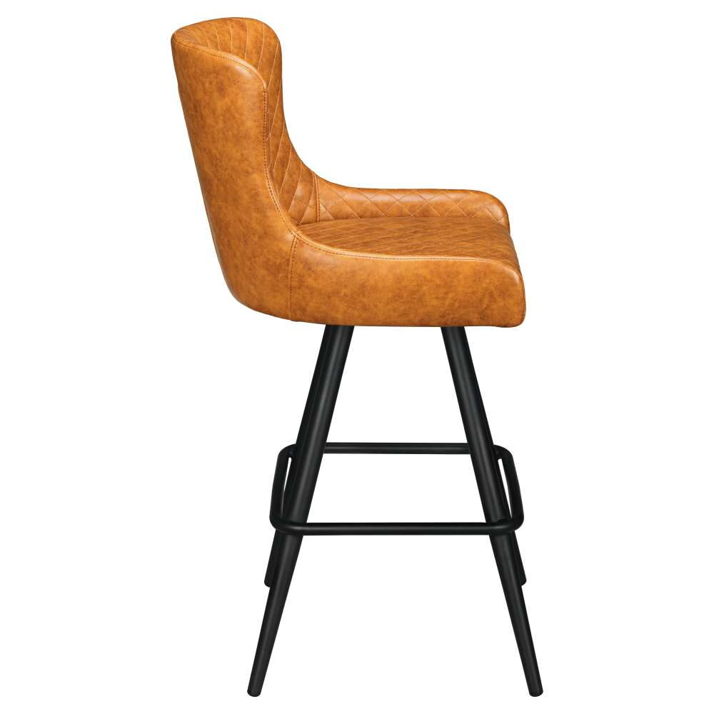 Savino Swivel Bar Stool with Square Frame