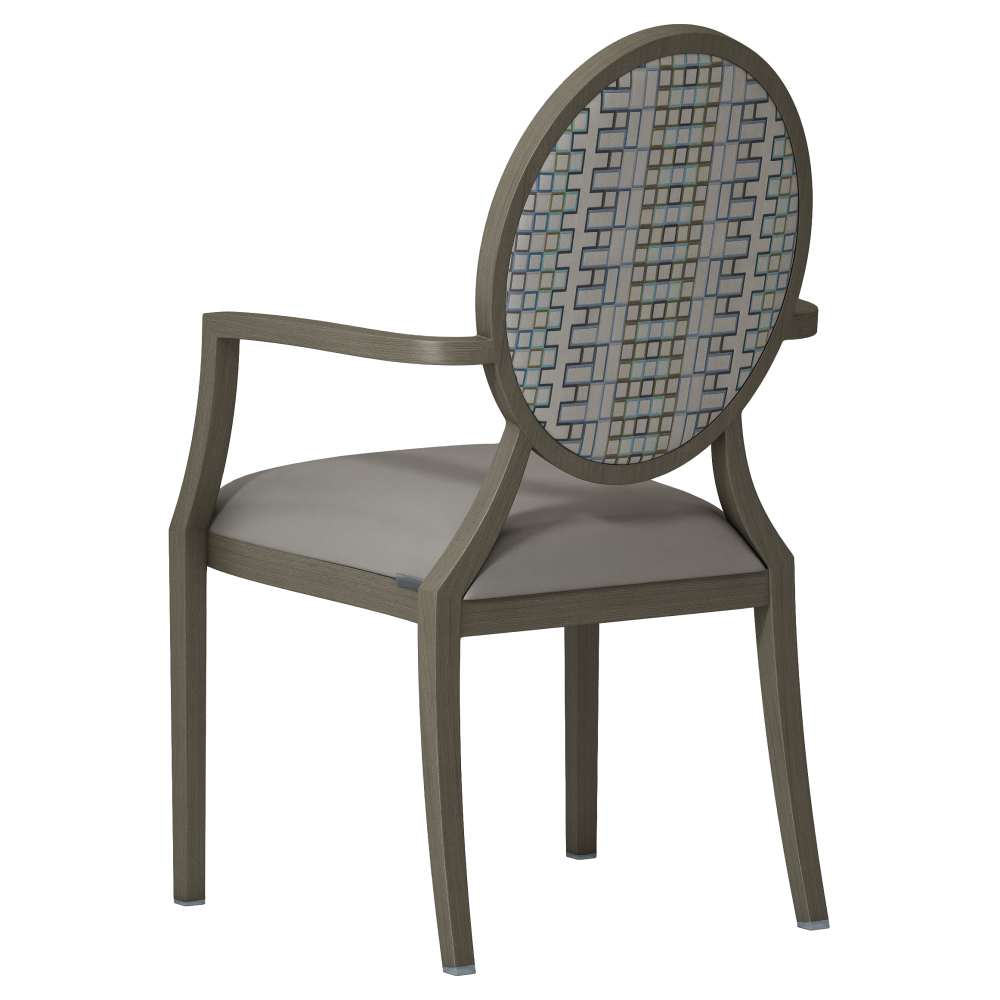 Aluminum dining chair