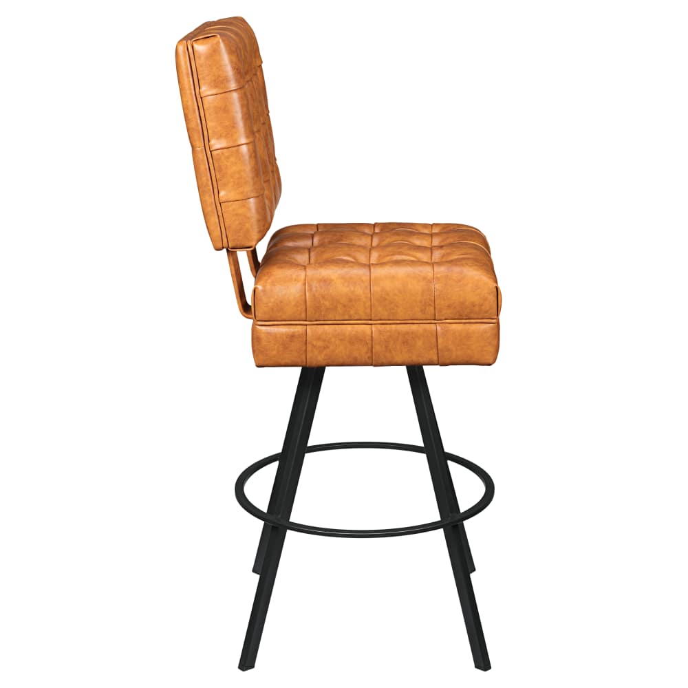 Tufted bar stool