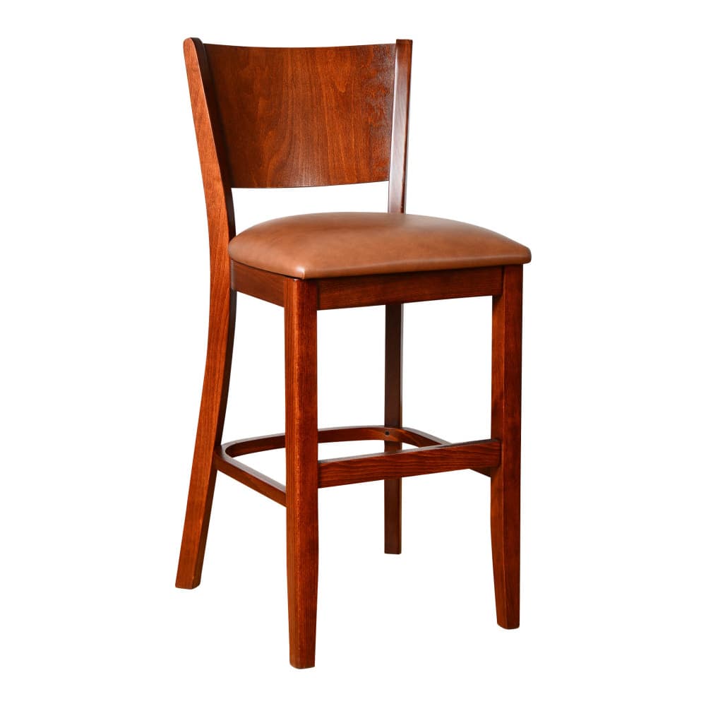 Bar stool: Tiffany wood counter stool