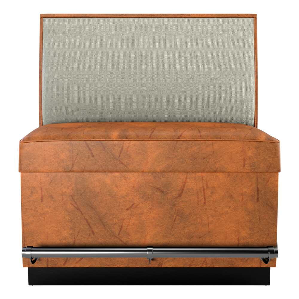 Plain-Back Bar-Height Booth