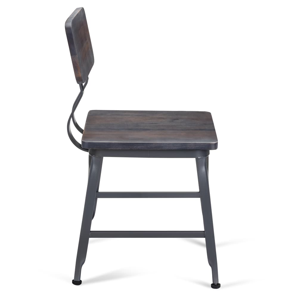 Metal dining chair