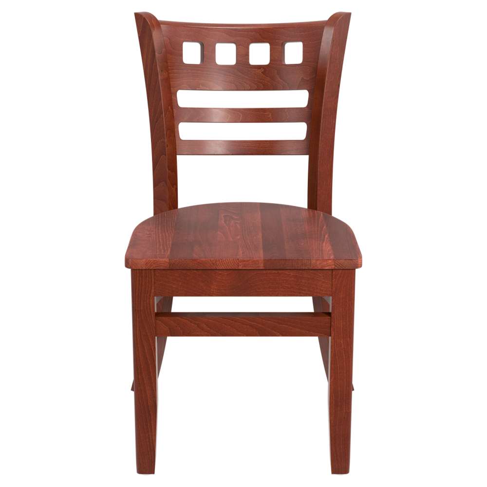 Wood dining chair