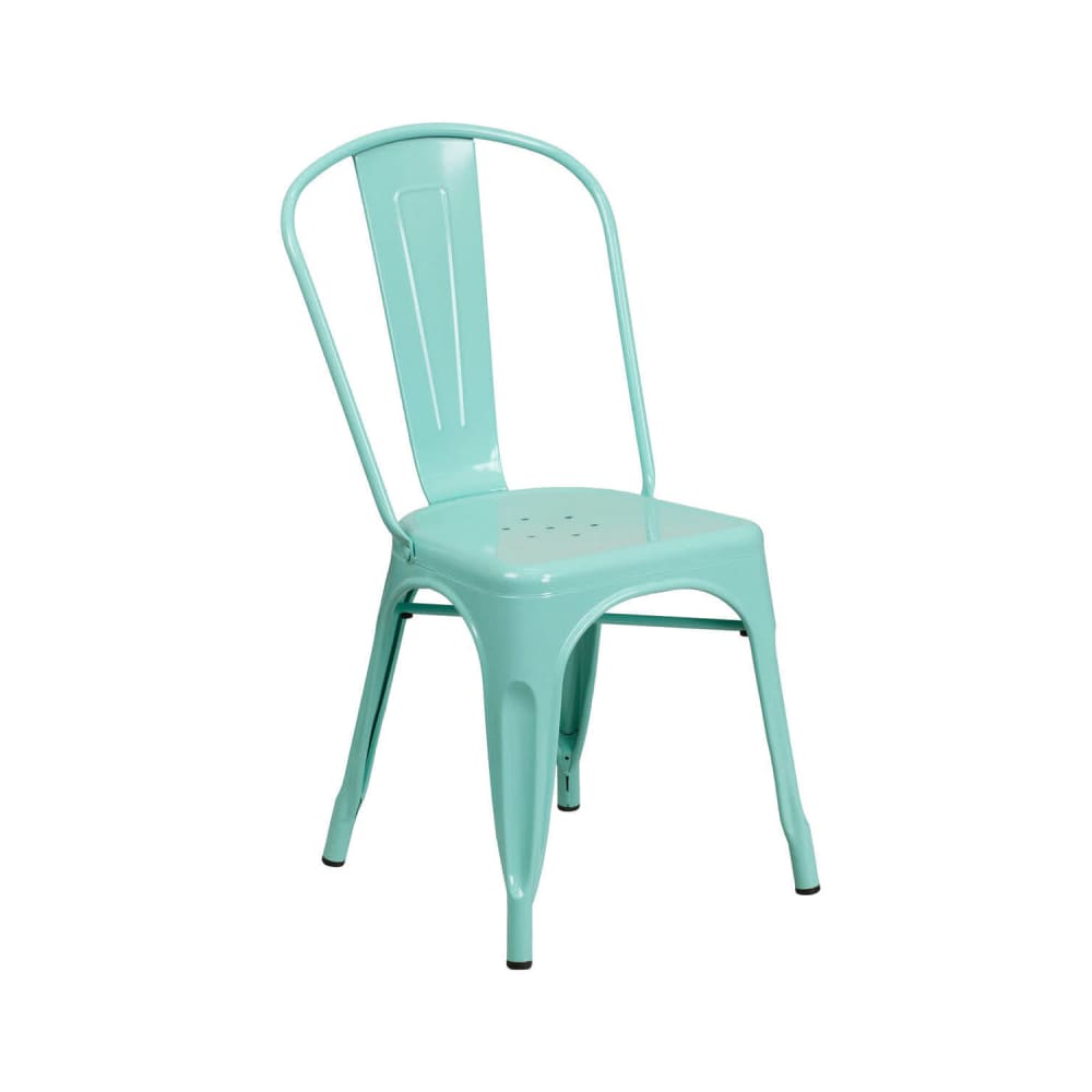 Metal dining chair