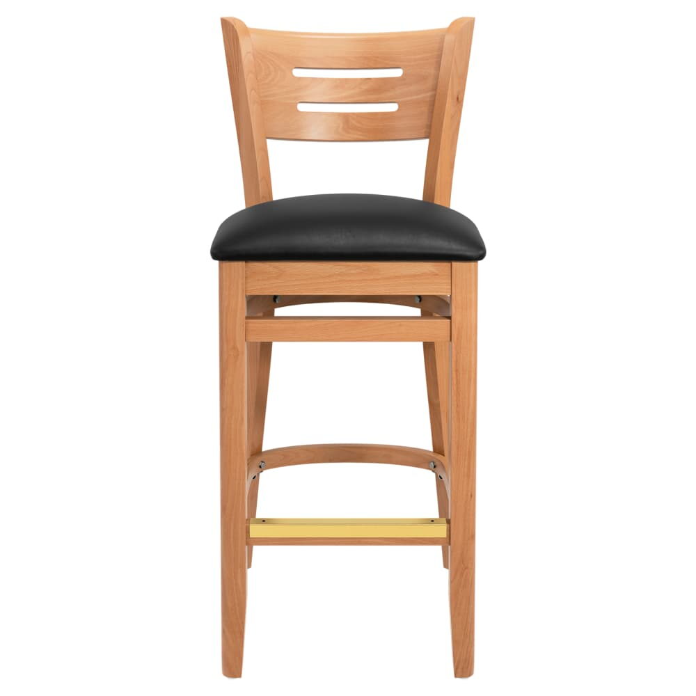Henry Wood Bar Stool