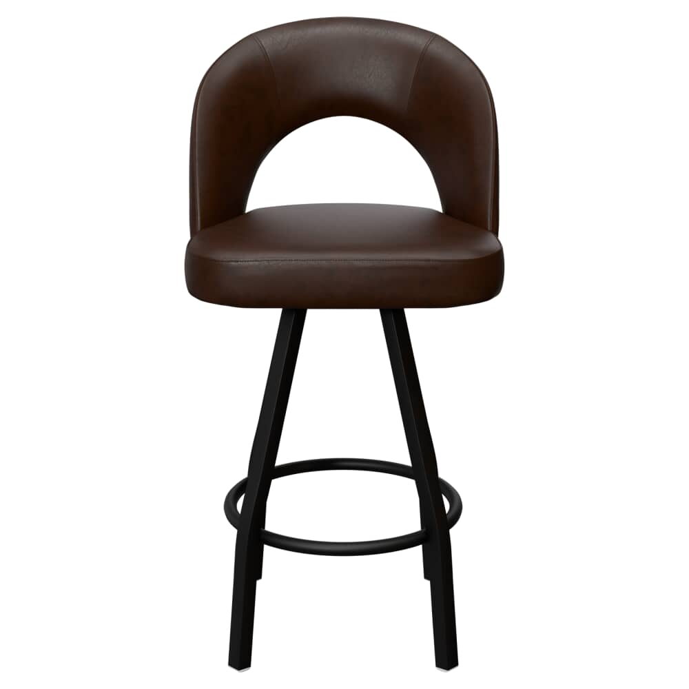 Yali Bucket Swivel Bar Stool